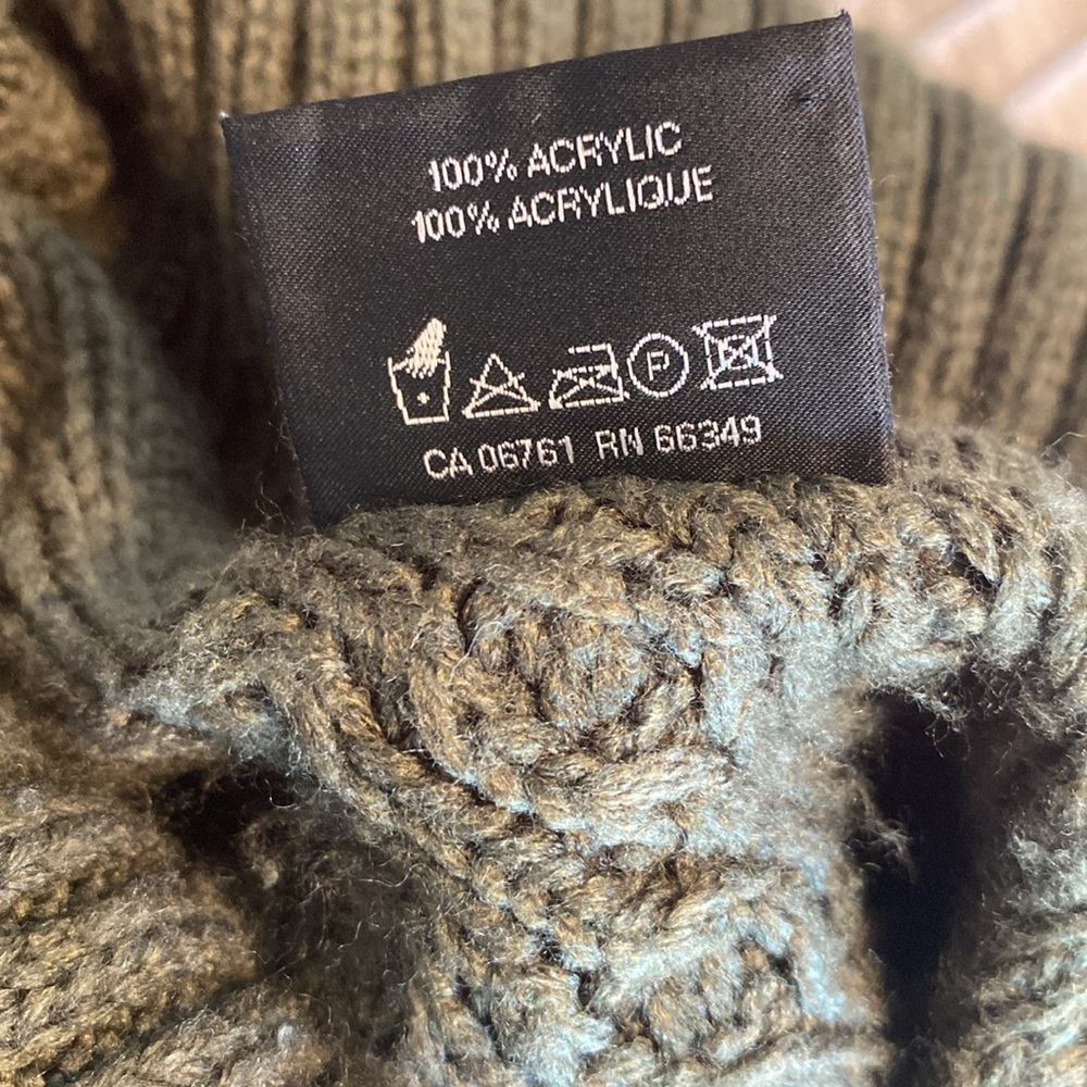 Lord & Taylor Knit Poncho Sweater - Picture 9 of 9